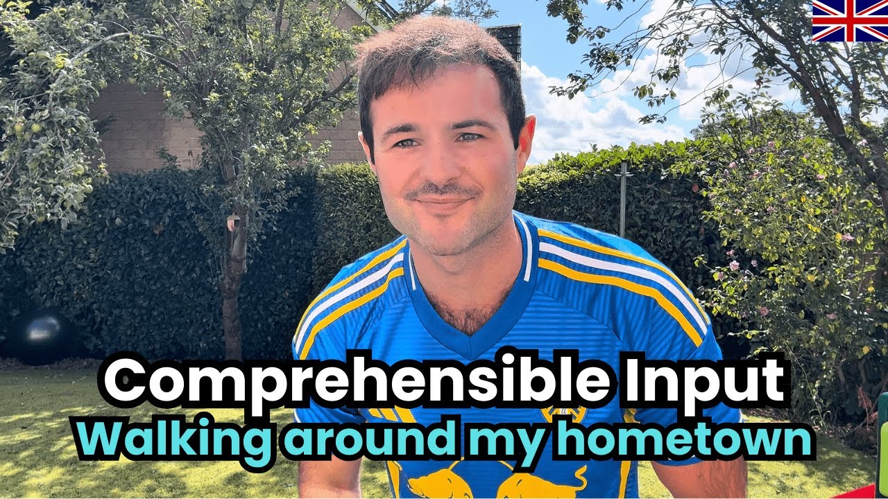 Comprehensible Input in English | Walking around my hometown