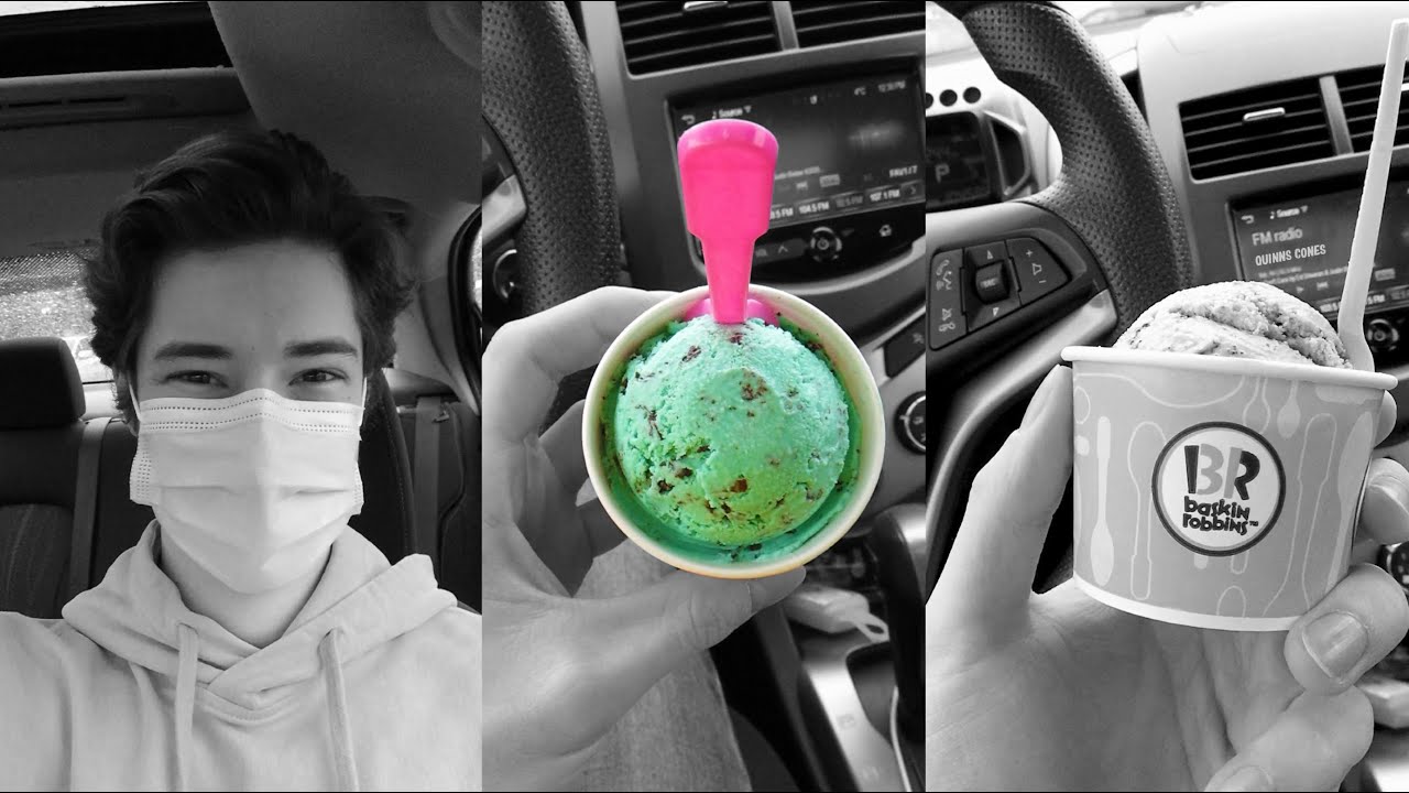 Baskin Robins Mint Chocolate Chip Review! - Quinn's Cones #Shorts