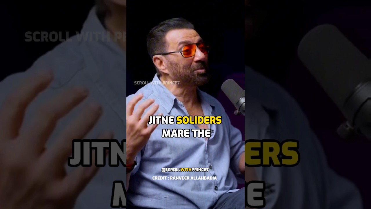 Border Movie Deleted Scene ♥️👀 II Sunny Deol Podcast II 