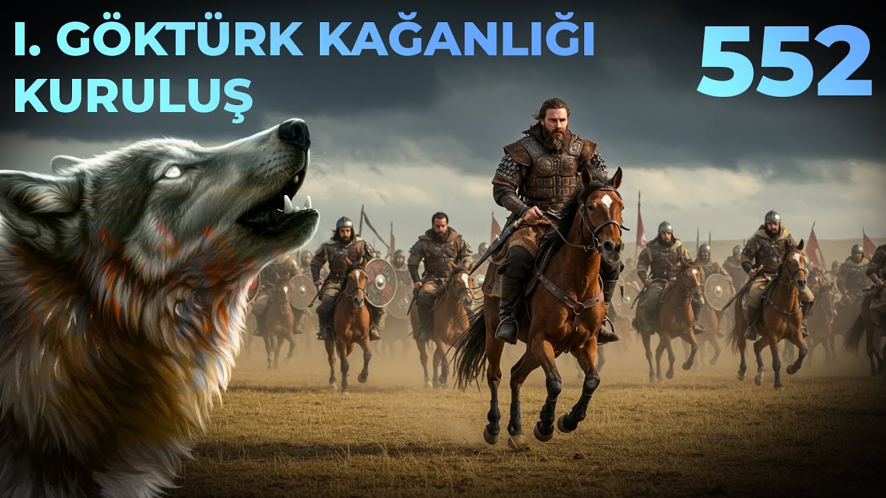 1. G&Ouml;KT&Uuml;RK KAĞANLIĞI KURULUŞ / 552 - 572