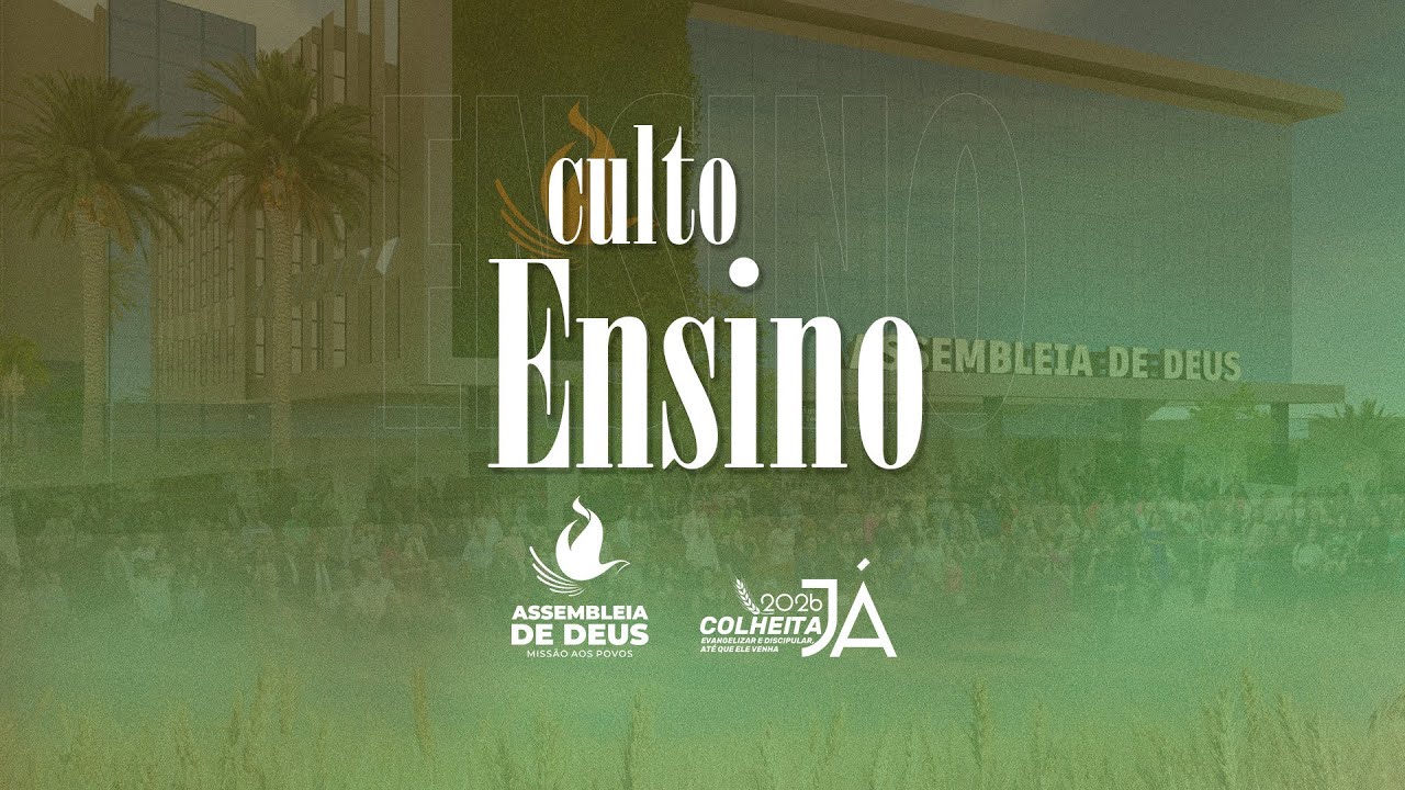 Culto de Ensino - 20/01/2026 - ADMPTV - #2026colheitajá