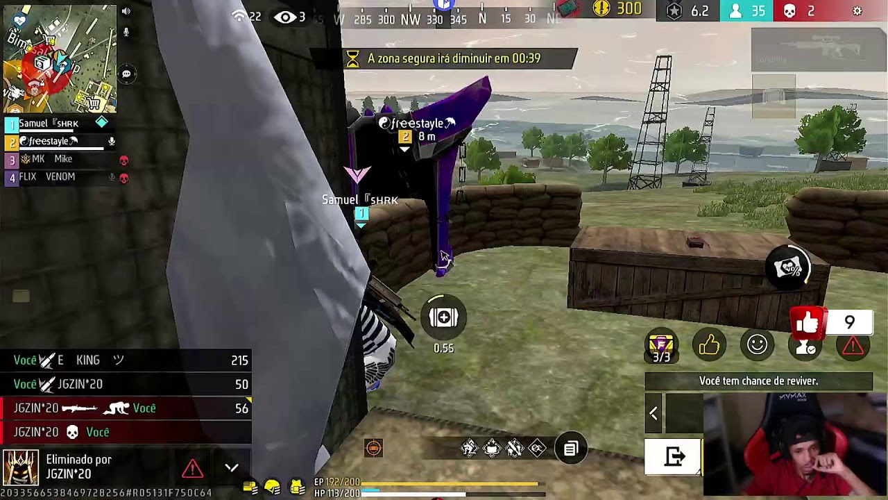 RUMO AO DESAFIANTE FREE FIRE AO VIVO! JOGANDO COM INSCRITOS