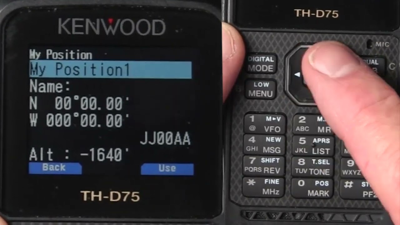 Adding a GPS Position to My Position Table 1-5