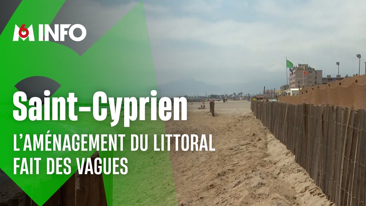 🌊❌ Un cordon de mer fait polémique à Saint-Cyprien