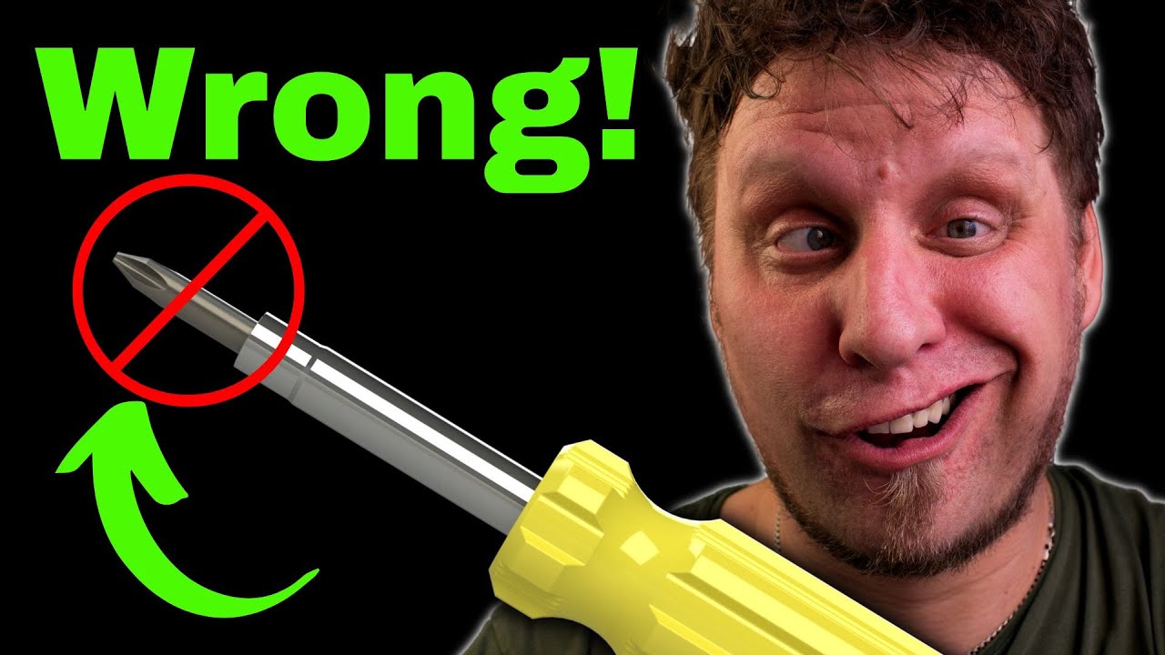 Tales From Tech Support - Try using the right tool!