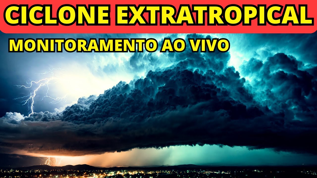 🚨 AO VIVO: CICLONE NO RS AVANÇA PARA O OCEANO  NESTA QUARTA - ÚLTIMAS ATUALIZAÇÕES