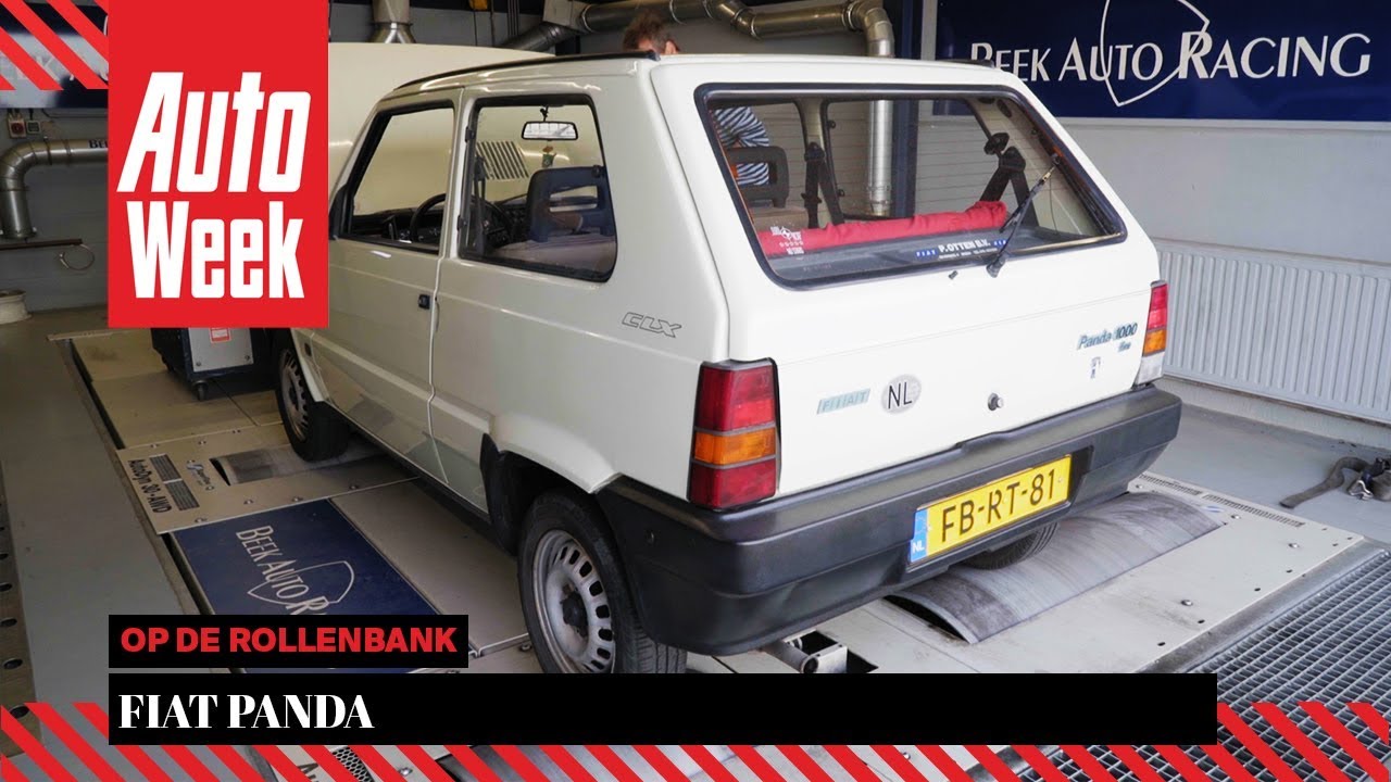 Fiat Panda - Op de Rollenbank