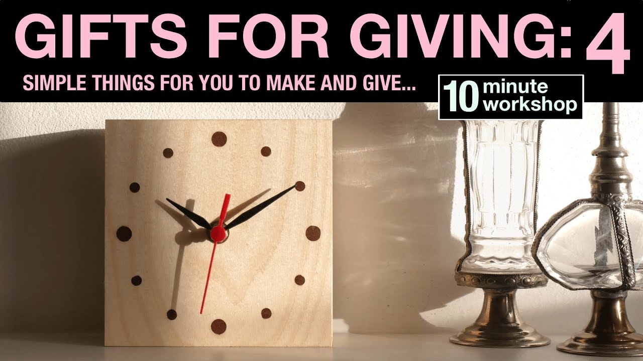 Gifts for giving #4: Mantle Clock #129