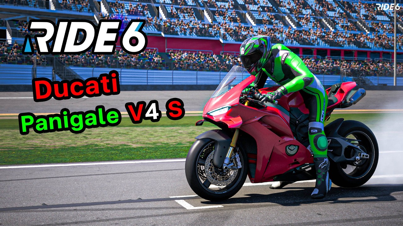 รอบมา นรกเปิด แรงมาก Ducati Panigale V4-S RIDE 6