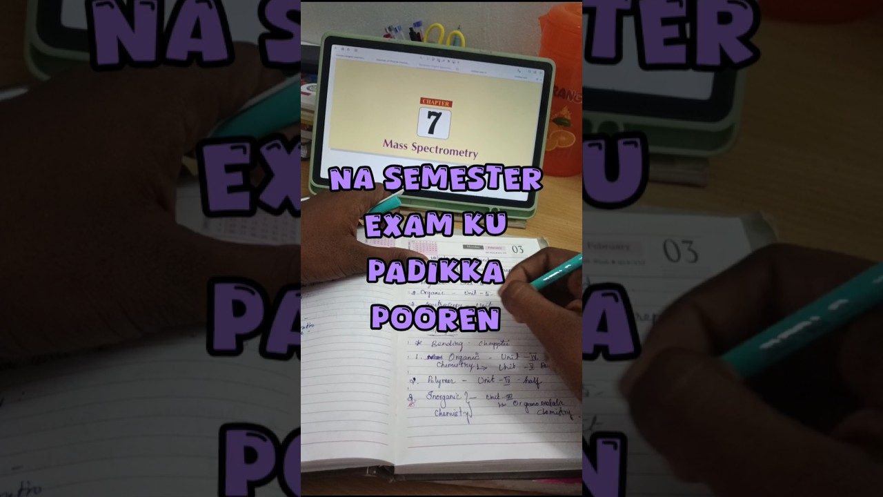 Day 1___ Na semester exam ku padikka pooren.......guys #studyschedule #finalexams #examfocus #exam
