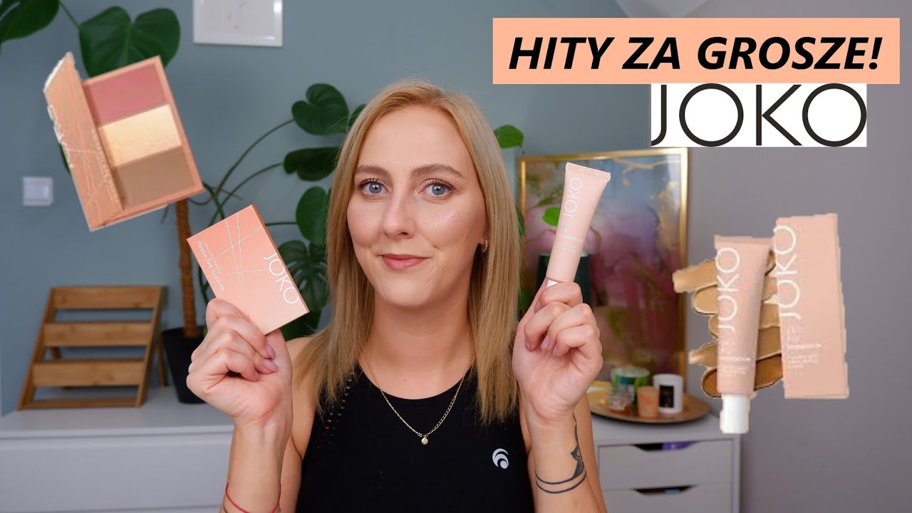 BOSKI PODKŁAD ZA 25ZŁ! ŚWIETNE KONTUROWANIE ZA 18ZŁ🥰 JOKO SKIN JOY FOUNDATION | HITY ZA GROSZE🤩