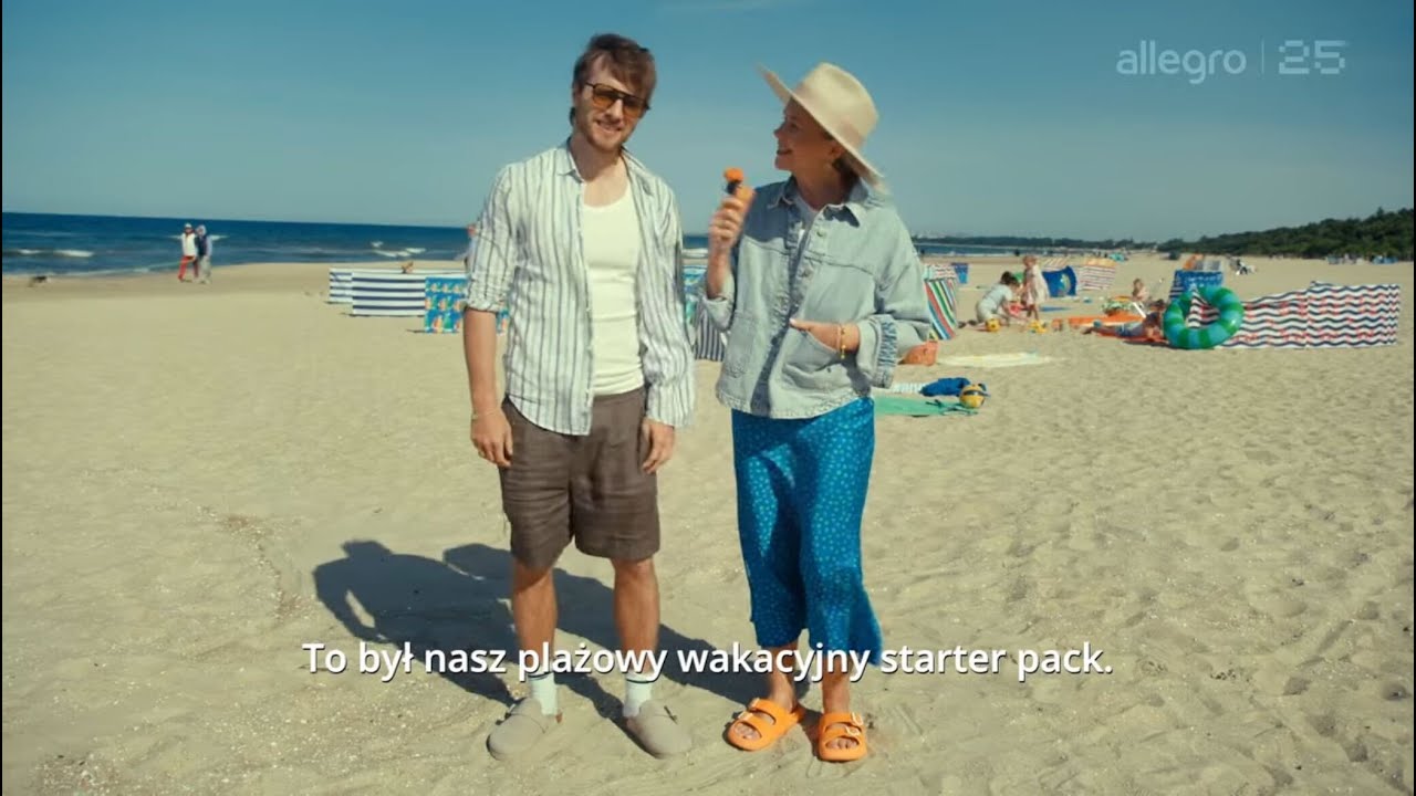 Co Polacy zabierają na wakacje nad morzem?🌊☀️Allegro Summer x Maciek Musiał & Agnieszka Kołodziejska