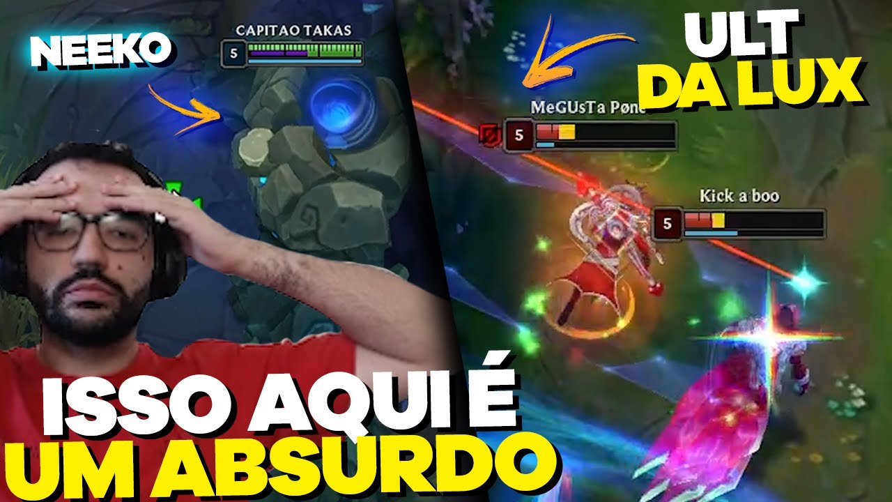 TAKESHI TESTANDO A NOVA NEEKO, ULT MAIS SATISFATORIA QUE VOCÊ VERÁ HOJE