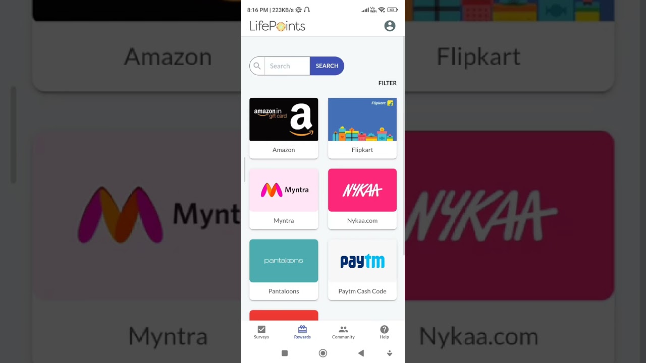 how to redeem your points in lifepoints survey app