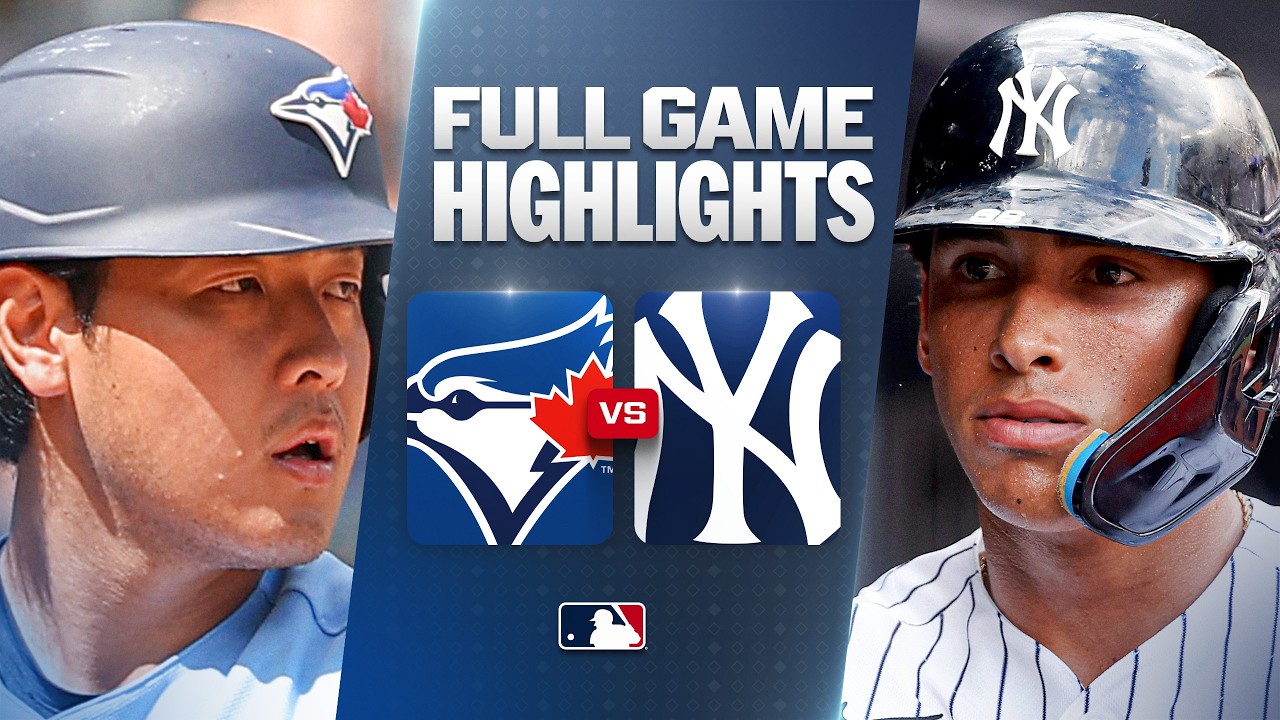 BLUE JAYS против YANKEES: Официальные лучшие моменты игры (23 августа) | Сезон MLB 2026