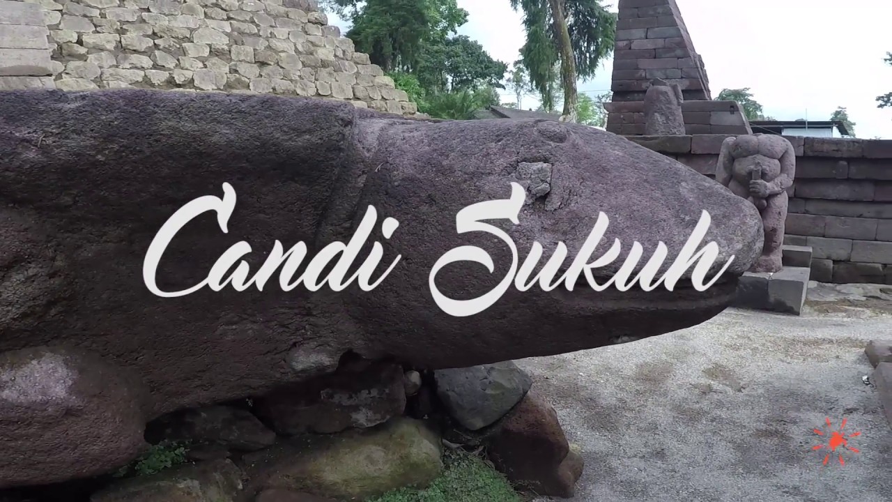 The Candi Sukuh with the Giant Turtle Altar