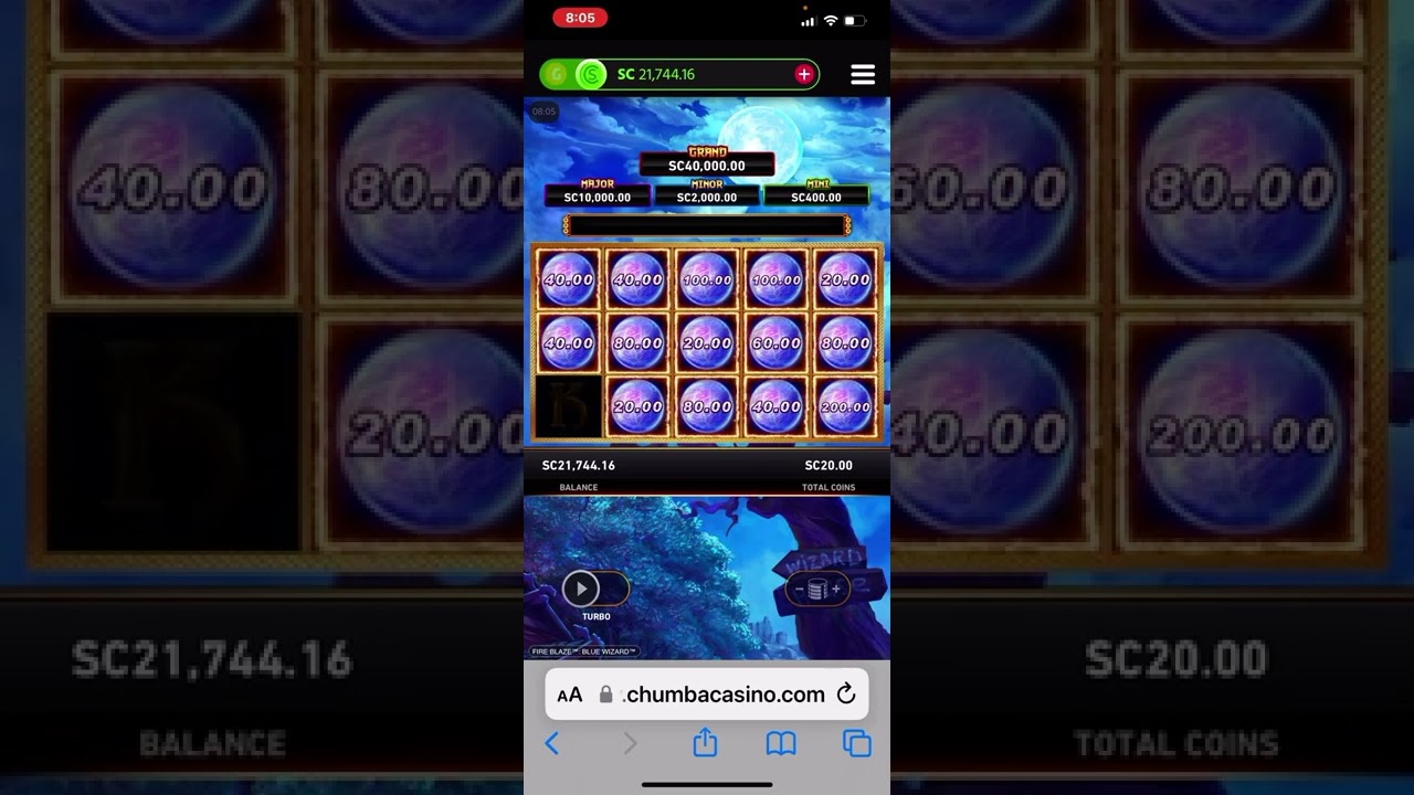 Blue Wizard 🧙‍♂️ $20 Bet Big Win 🎉🎉🎉😊