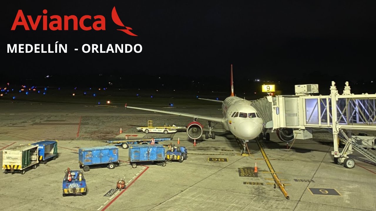 Vuelo de Medellín a Orlando | Avianca | Airbus A320-200 | Flight Report