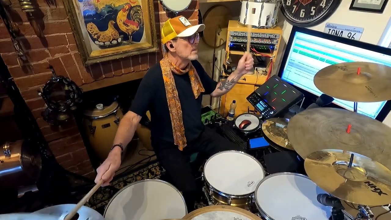 I Want You (She's So Heavy) Martin Barre arrangement of the Beatles classic - drum studio