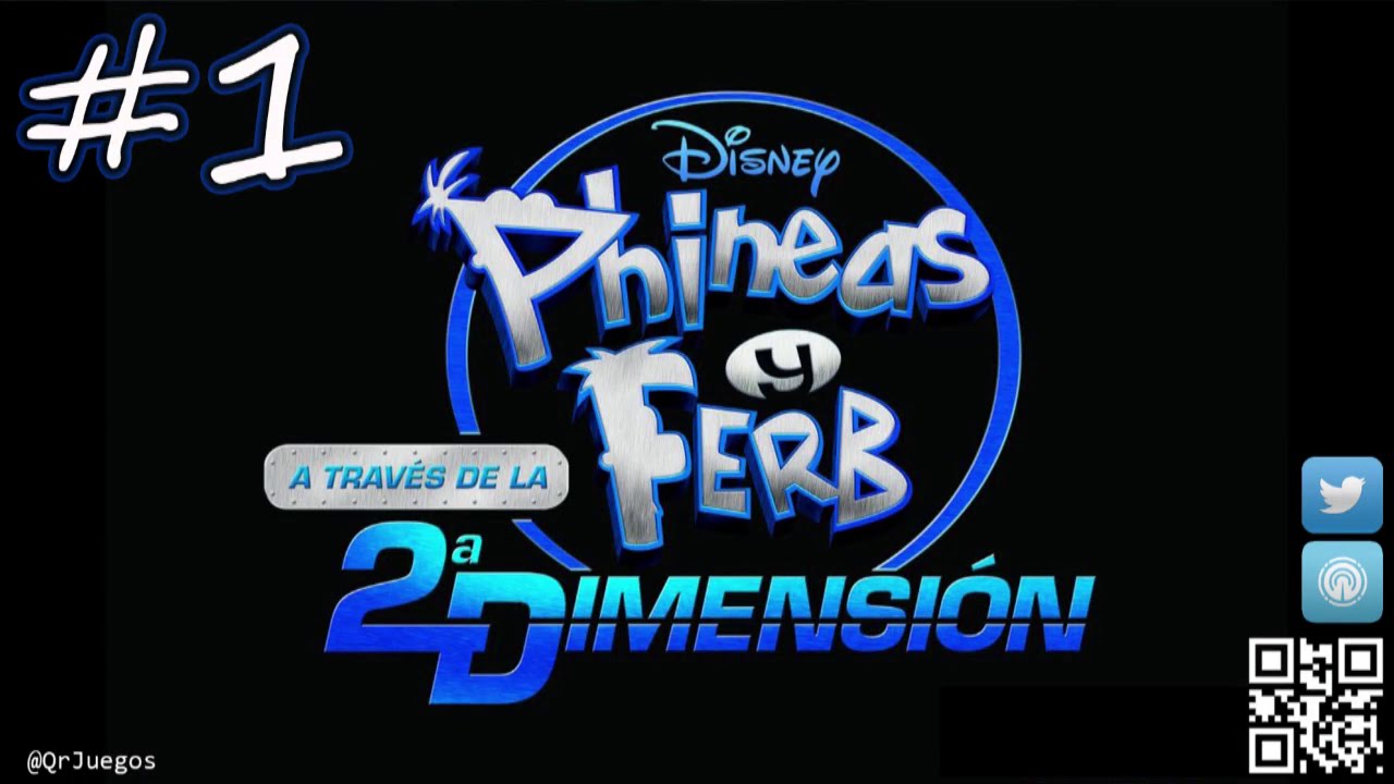 Phineas y Ferb A Traves de la 2ª Dimension - gameplay no comentado #1