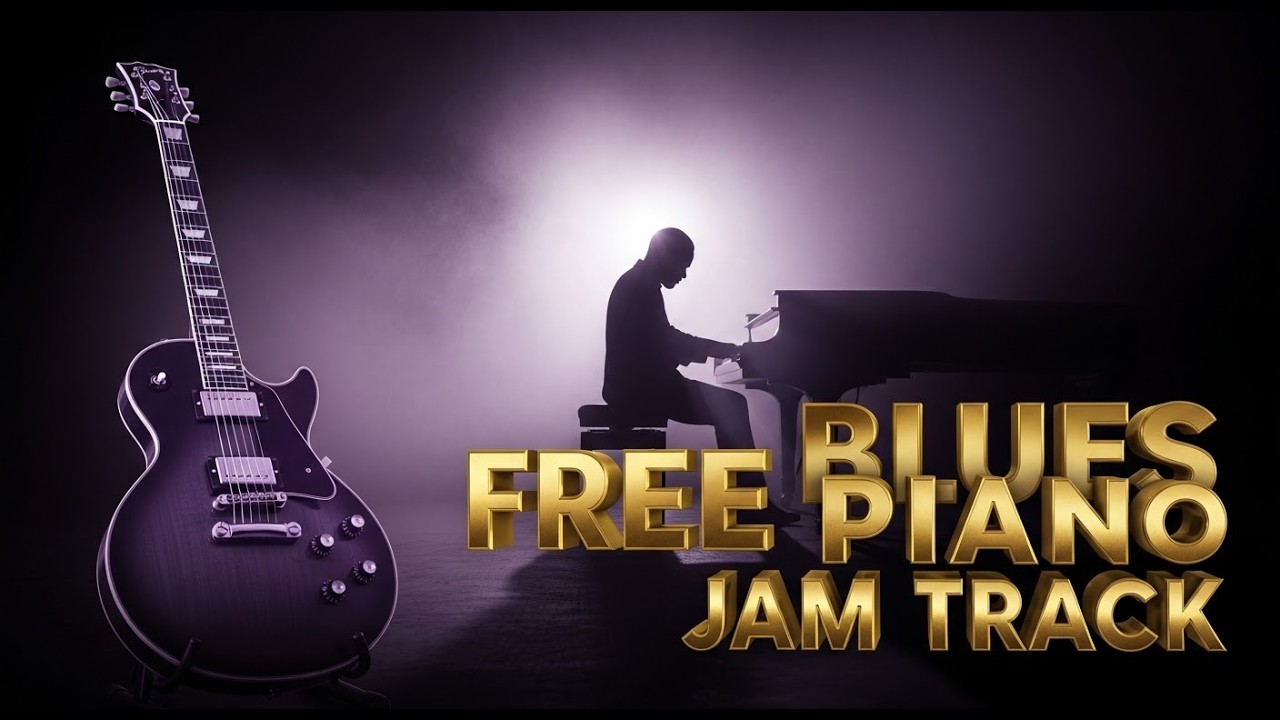 The Vibe Machine Piano Blues Backing Track for Emotional Guitar Expression