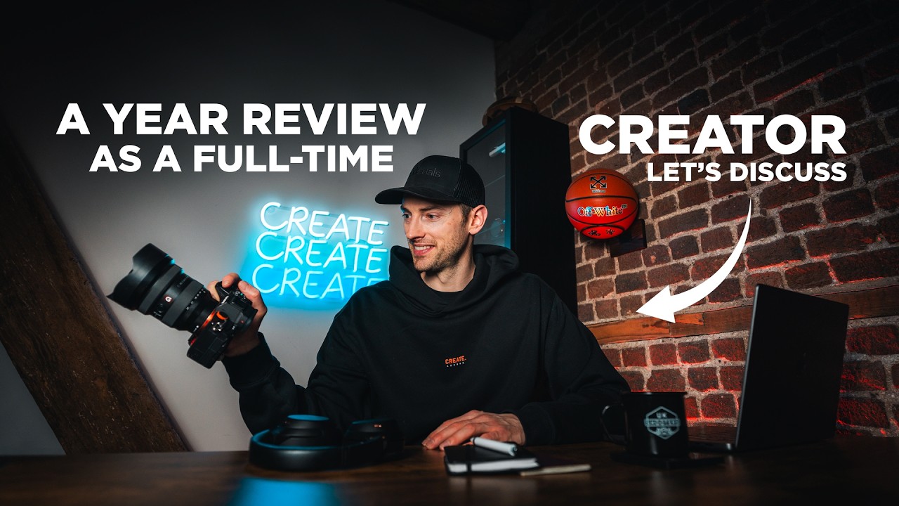 A Year Review As A Full-Time Creator (What's It Really Like?)