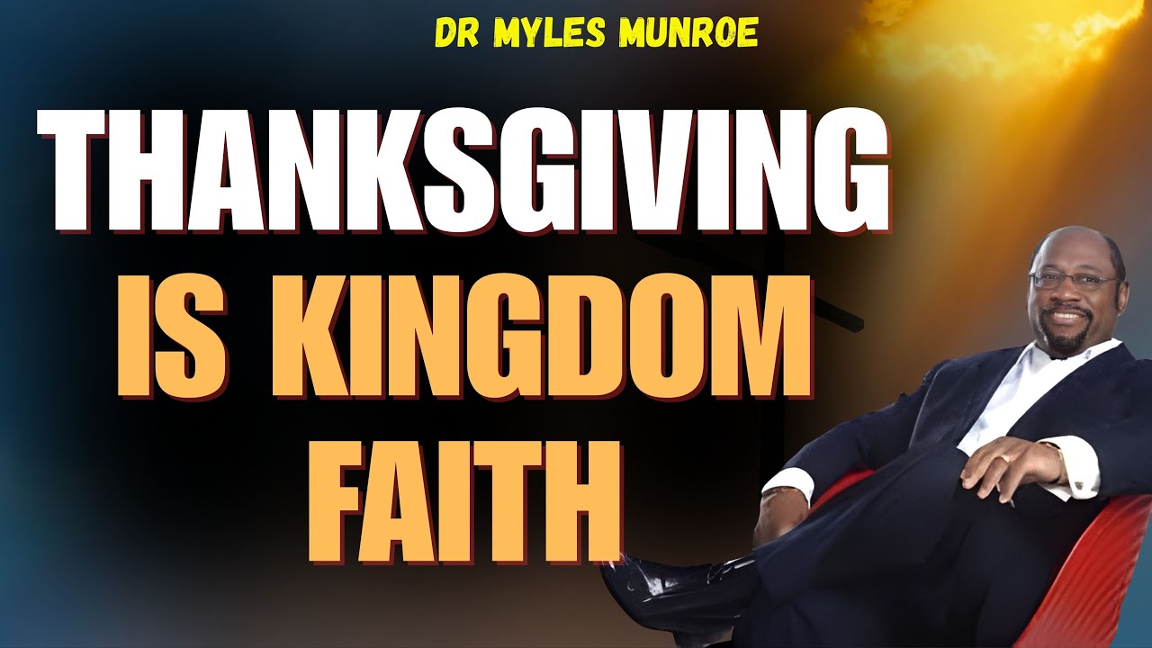 MYLES MUNROE: RELIGION vs KINGDOM — STOP WORRYING & Start Living as a CITIZEN