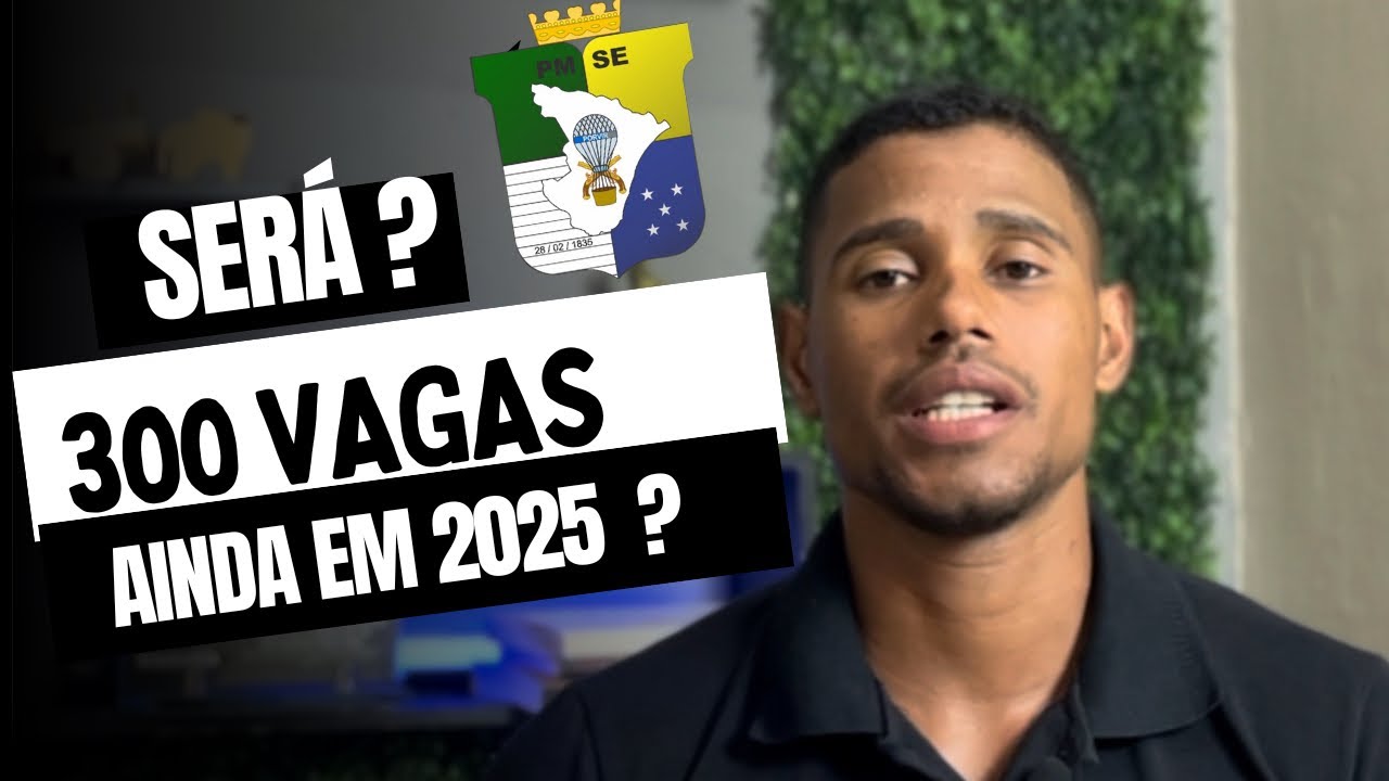 Policia militar de Sergipe PMSE 300 vagas- concurso p&uacute;blico 2025