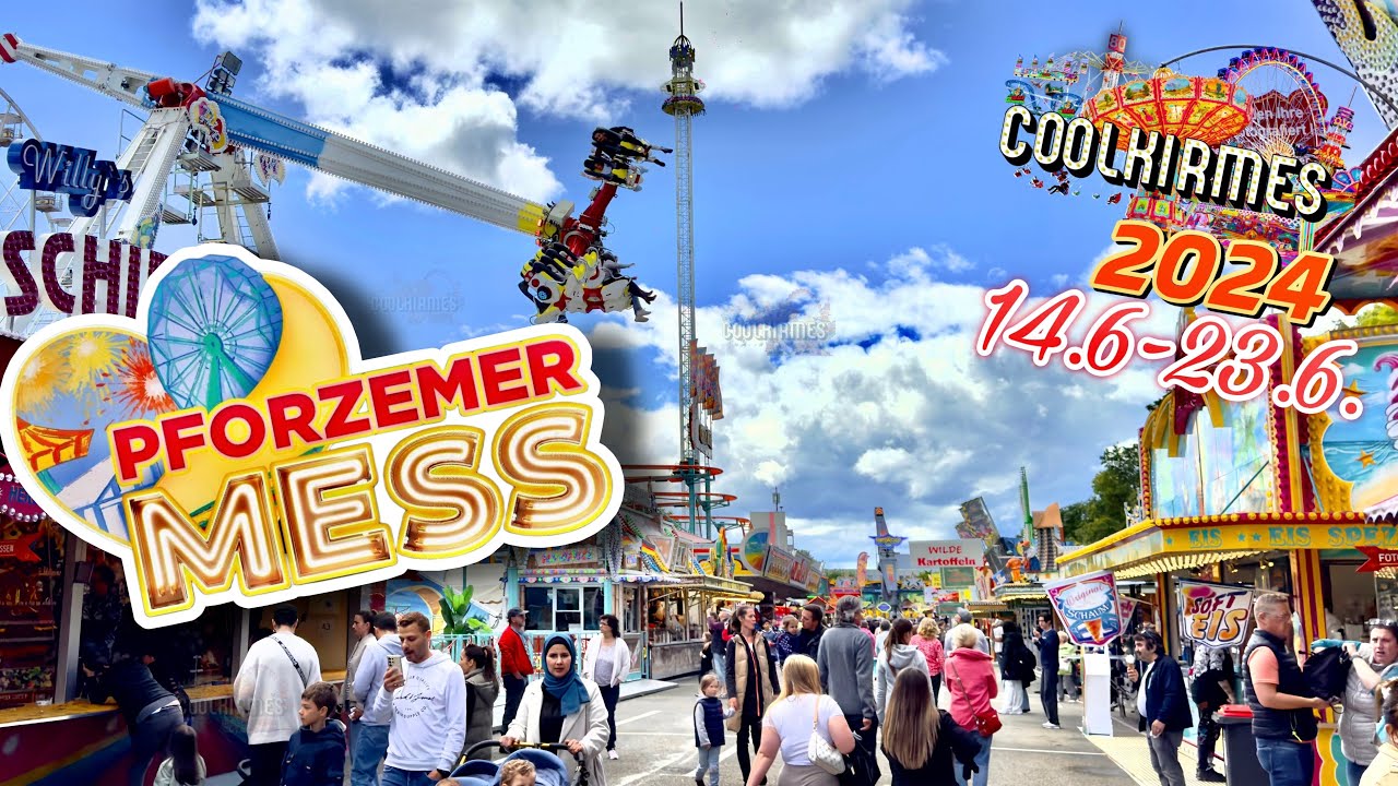 Pforzheim steht wieder Kopf | Pforzheimer Messe 2024 [ Werbung ] - Clip by CoolKirmes