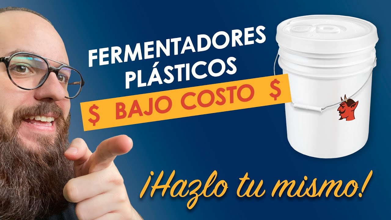 Cómo Hacer un FERMENTADOR de PLÁSTICO ? | ECONÓMICO | DIY04