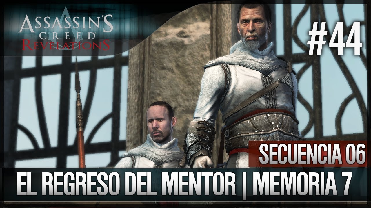 Assassin's Creed Revelations | Walkthrough | Secuencia ADN 6 | El regreso del mentor |7| 100%