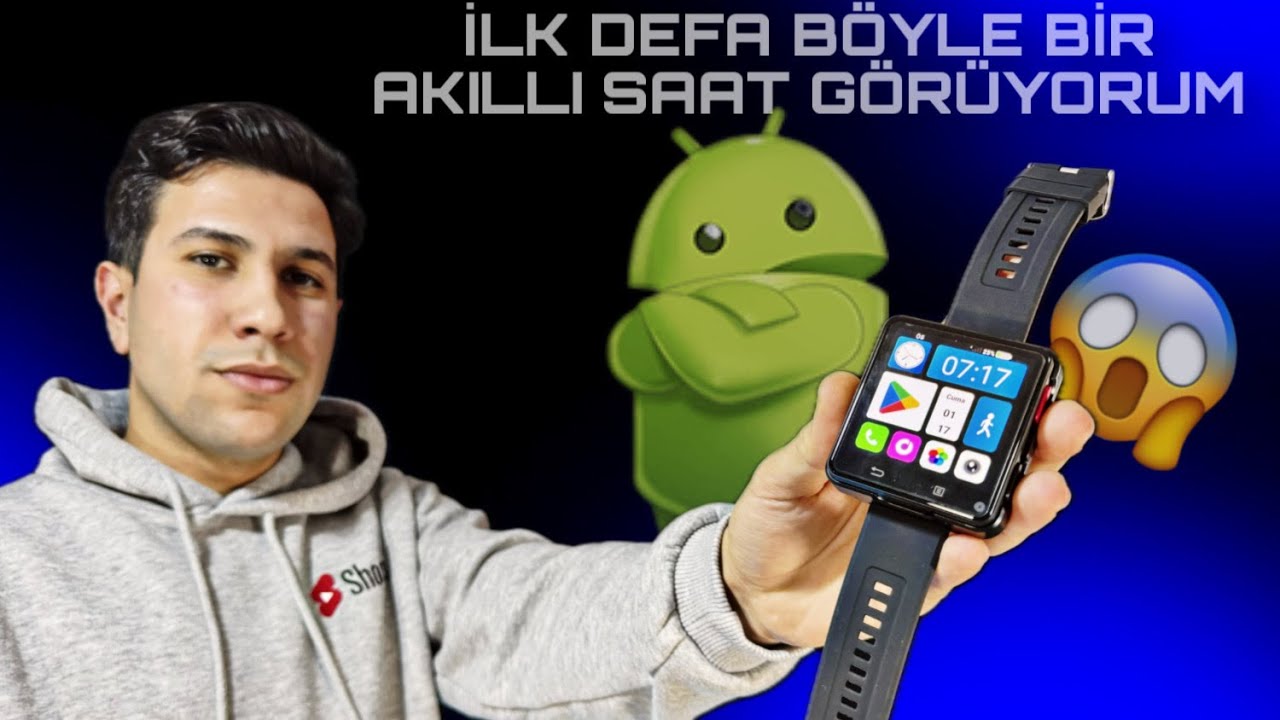 TABLET GİBİ AKILLI SAAT Sim Kartlı ve Android ! (PUBG MOBİLE OYNADIM)