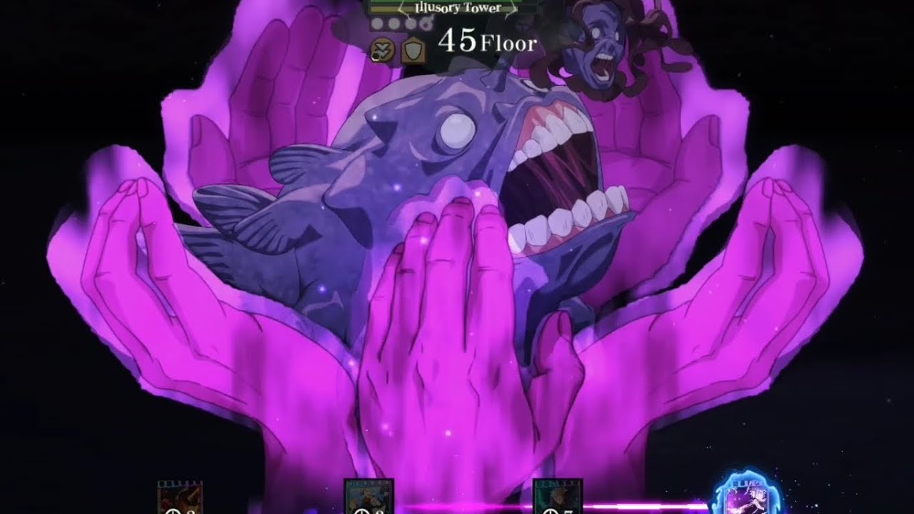 [Illusory Tower Floor 45] JJK Phantom Parade | F2P | Easy | 5 Turn | Lowest RNG