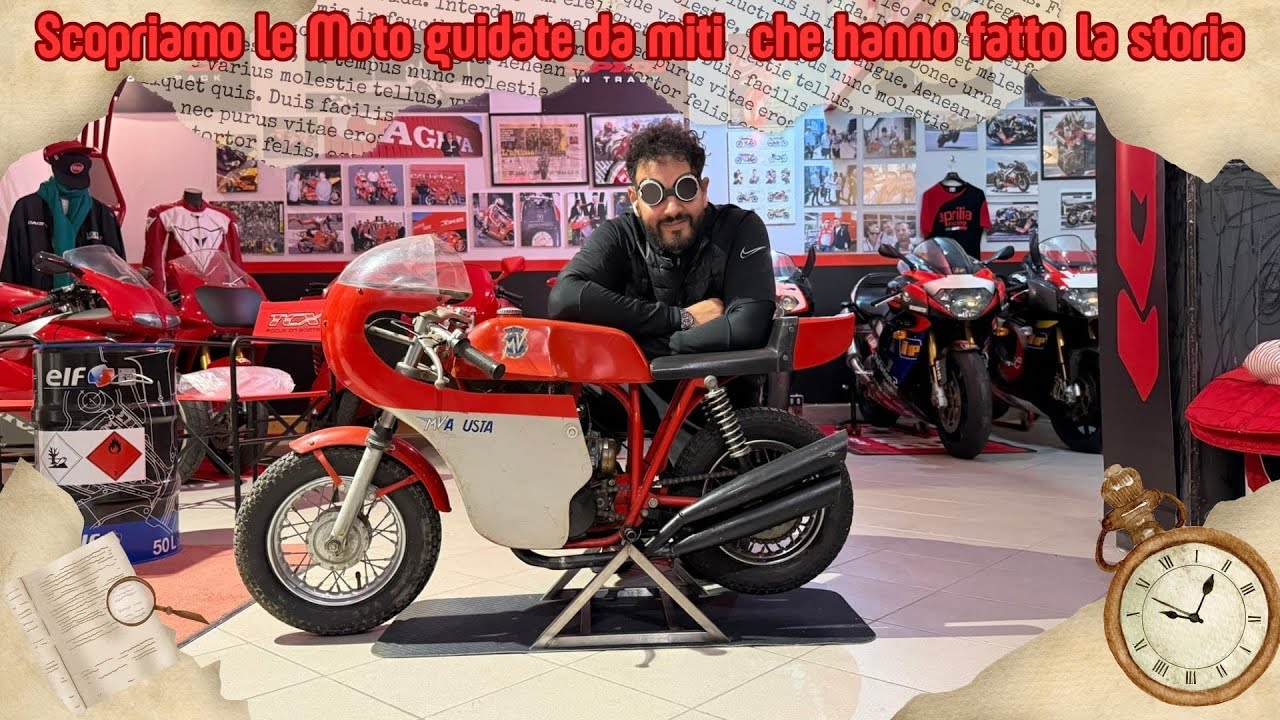 Collezione SEGRETA di moto leggendarie: non crederete alle moto che ho visto!!!!