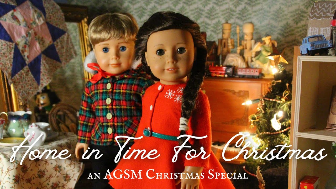 Home in Time for Christmas (An AGSM Christmas Special) ||American Girl Doll Stopmotion||