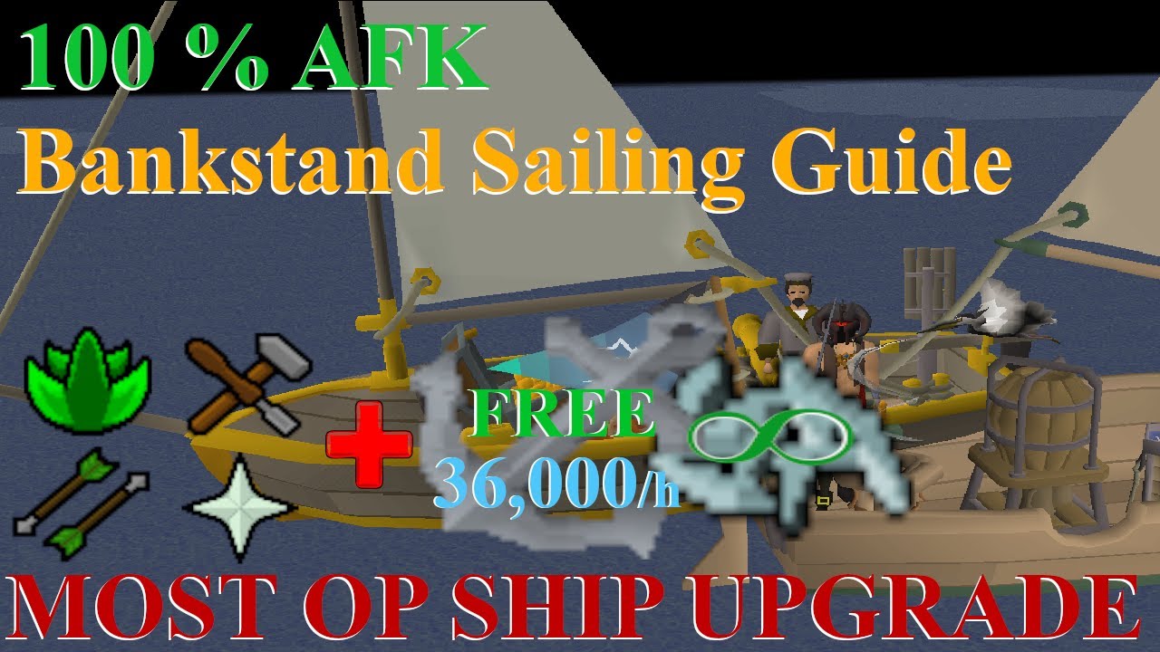 INSANE NEW BANKSTAND SAILING METHOD [patched KINDA read description] - OSRS CRYSTAL EXTRACTOR GUIDE