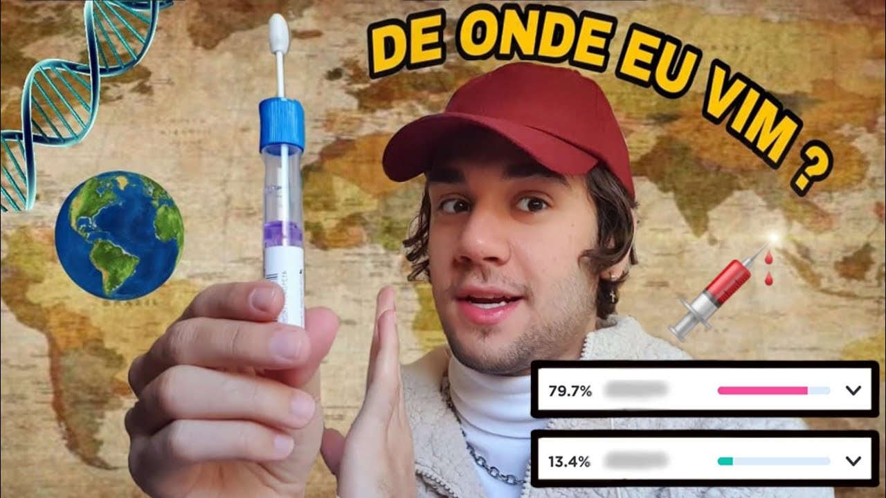 TESTE DE DNA 🧬 | MINHA ANCESTRALIDADE