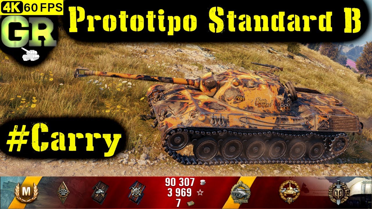 World of Tanks Prototipo Standard B Replay - 9 Kills 6.8K DMG(Patch 1.4.1)