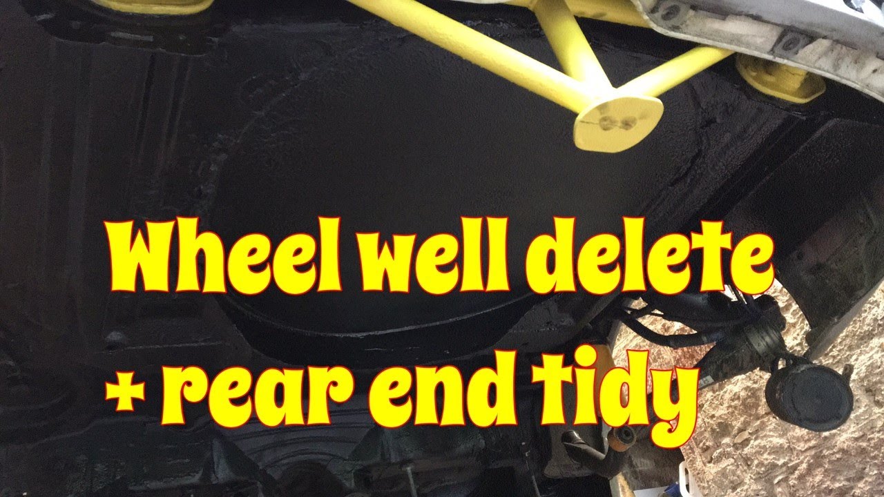 E46 Drift Build Ep15 Spare wheel well delete