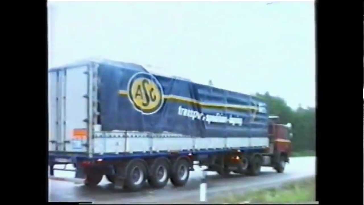 ASG trucks in Mariestad and Skövde 1994