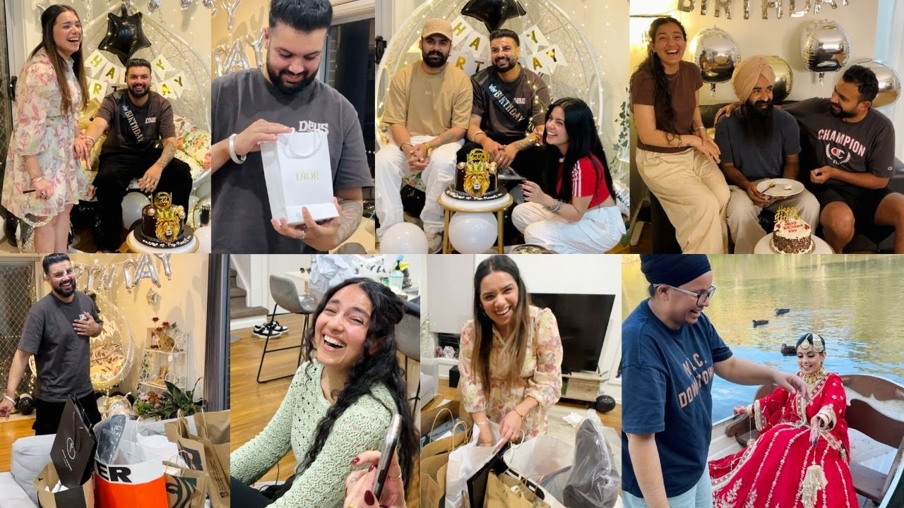 UNBOXING 26 GIFTS ON 26TH BIRTHDAY | BIRTHDAY SURPRISE GIFTS | BIRTHDAY CELEBRATION | INDER & KIRAT