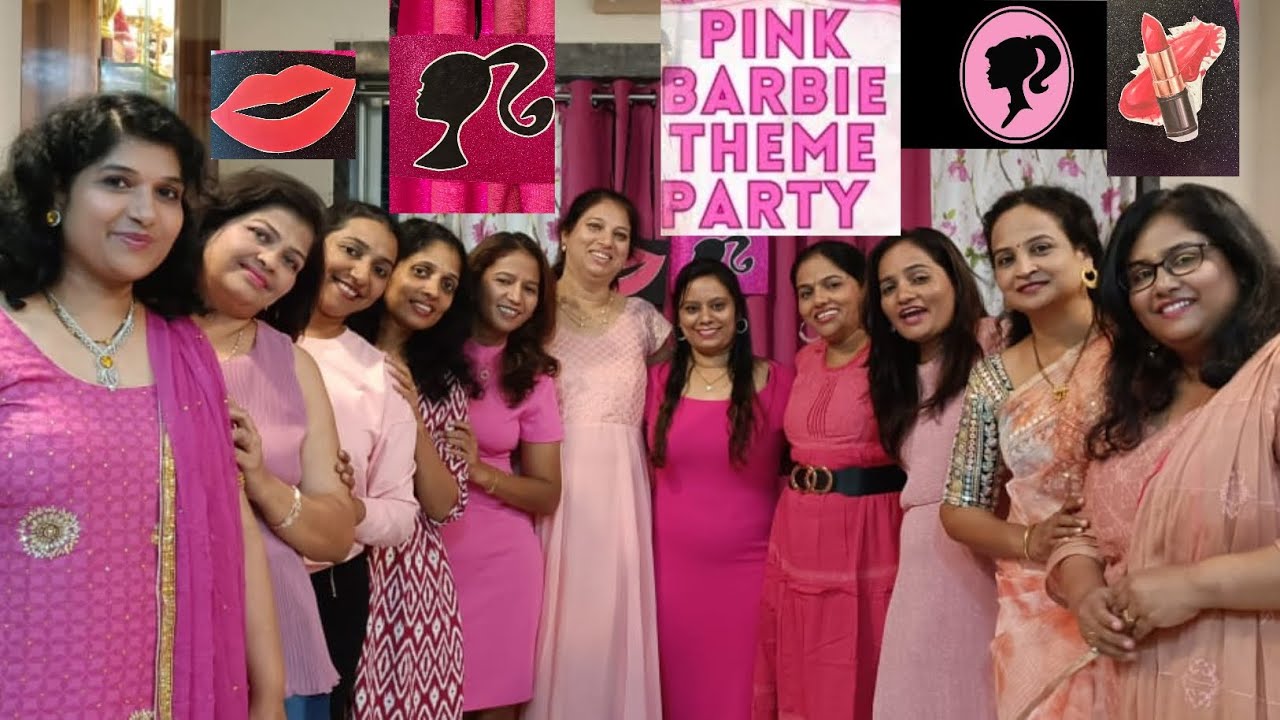 Barbie theme kitty party| Indian Barbie |kitty ideas |Friends|