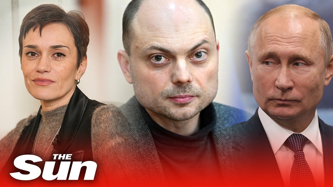 Putin tried to kill my husband Vladimir Kara-Murza twice, now he's been jailed for 25 years