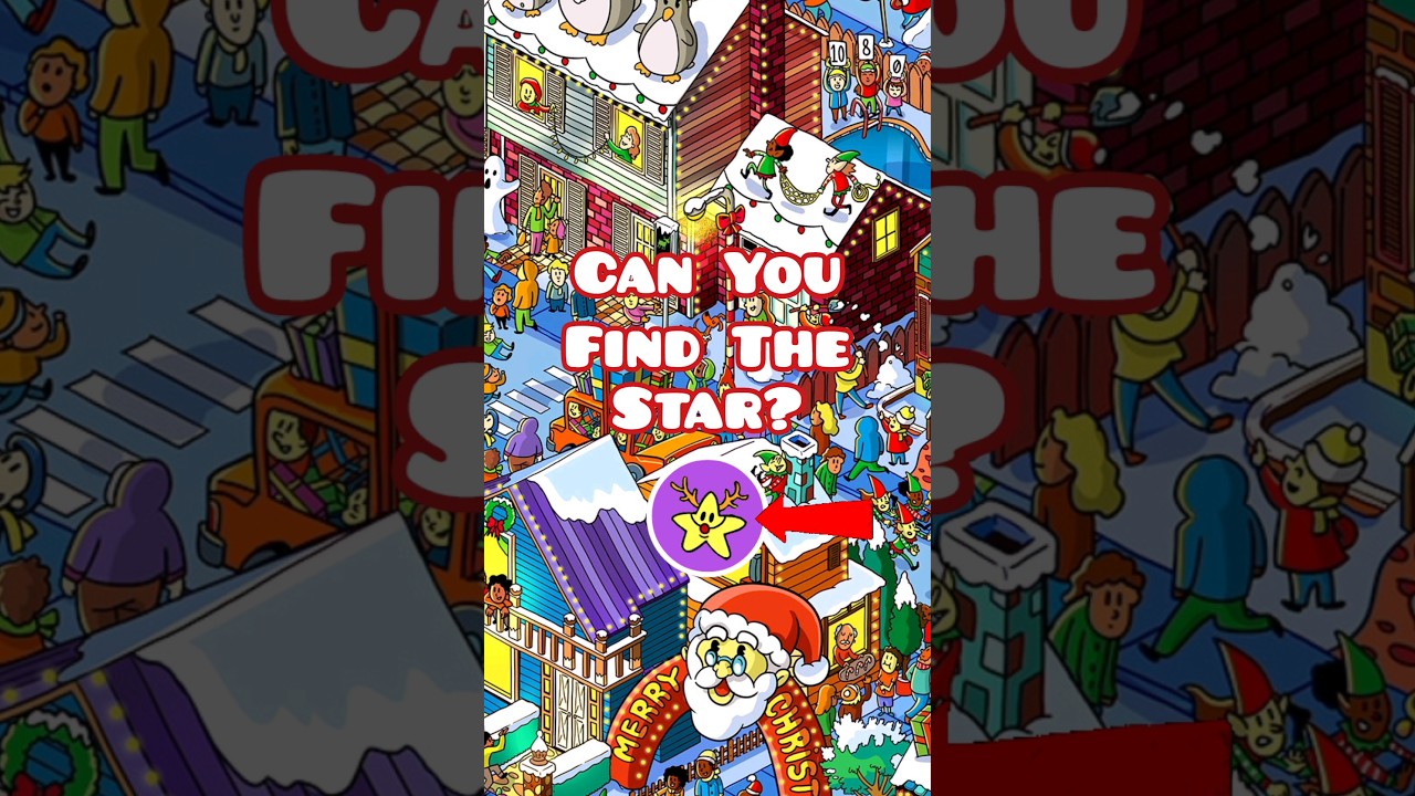 Can You Find The Star? | Search & Find Game For Kids