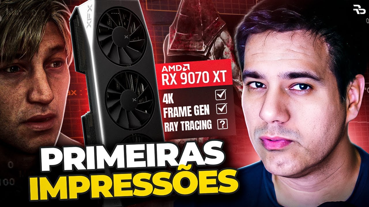 RX 9070 XT - Notei coisas interessantes.