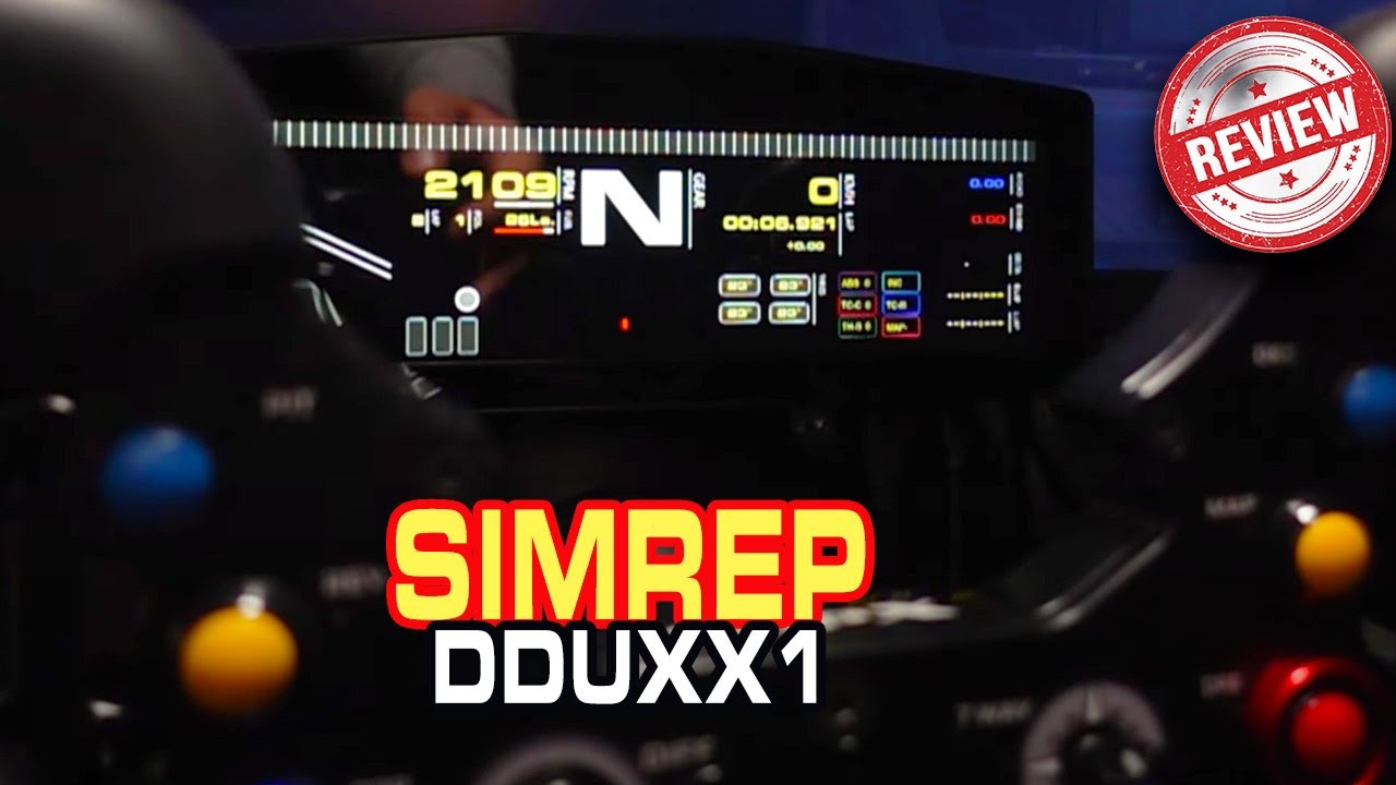 SimRep DDU XX1 Big Dashboard 8,8