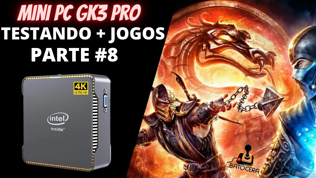 MINI PC GK3 PRO, JOGOS DE PC PARTE 1!!!