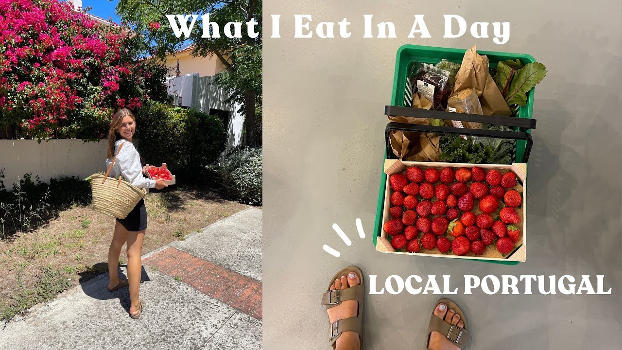 What I eat in a day - VEGAN AND LOCAL IN PORTUGAL