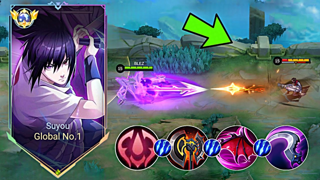 SASUKE SUYOU GOLDLANE VS GRANGER OP META MPL!! 😱 BEST GAMEPLAY SUYOU HARD MATCH!! - MOBILE LEGENDS