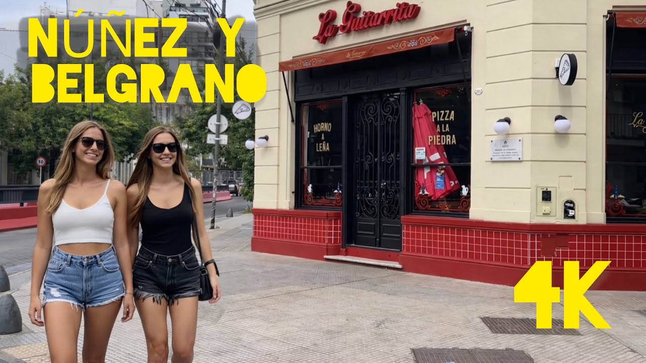 Núñez y Belgrano | Walking Tour 4K Buenos Aires 2026 #buenosaires #travel #argentina #4k #4kwalk 